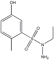 amino-N-ethyl-N-(5-hydroxy-2-methylphenyl)sulfonamide Struktur