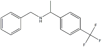 benzyl({1-[4-(trifluoromethyl)phenyl]ethyl})amine Struktur