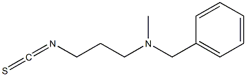 benzyl(3-isothiocyanatopropyl)methylamine Struktur