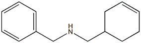 benzyl(cyclohex-3-en-1-ylmethyl)amine Struktur