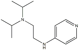 bis(propan-2-yl)[2-(pyridin-4-ylamino)ethyl]amine Struktur