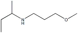 butan-2-yl(3-methoxypropyl)amine Struktur