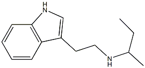 butan-2-yl[2-(1H-indol-3-yl)ethyl]amine Struktur