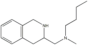 butyl(methyl)(1,2,3,4-tetrahydroisoquinolin-3-ylmethyl)amine Struktur