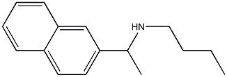 butyl[1-(naphthalen-2-yl)ethyl]amine Struktur