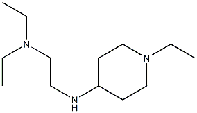 diethyl({2-[(1-ethylpiperidin-4-yl)amino]ethyl})amine Struktur