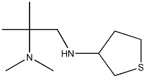 dimethyl[2-methyl-1-(thiolan-3-ylamino)propan-2-yl]amine Struktur