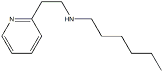 hexyl[2-(pyridin-2-yl)ethyl]amine Struktur