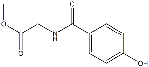 methyl 2-[(4-hydroxyphenyl)formamido]acetate Struktur