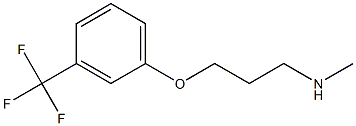 methyl({3-[3-(trifluoromethyl)phenoxy]propyl})amine Struktur