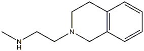 methyl[2-(1,2,3,4-tetrahydroisoquinolin-2-yl)ethyl]amine Struktur