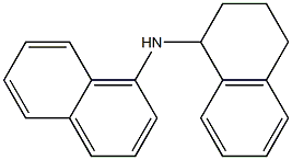 N-(1,2,3,4-tetrahydronaphthalen-1-yl)naphthalen-1-amine Struktur