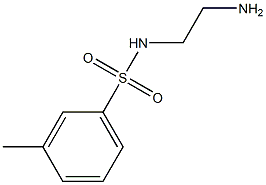 N-(2-aminoethyl)-3-methylbenzene-1-sulfonamide Struktur