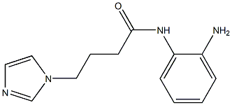 N-(2-aminophenyl)-4-(1H-imidazol-1-yl)butanamide Struktur