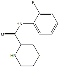 N-(2-fluorophenyl)piperidine-2-carboxamide Struktur