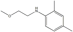 N-(2-methoxyethyl)-2,4-dimethylaniline Struktur