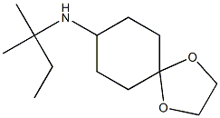 N-(2-methylbutan-2-yl)-1,4-dioxaspiro[4.5]decan-8-amine Struktur