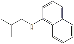 N-(2-methylpropyl)naphthalen-1-amine Struktur