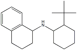 N-(2-tert-butylcyclohexyl)-1,2,3,4-tetrahydronaphthalen-1-amine Struktur