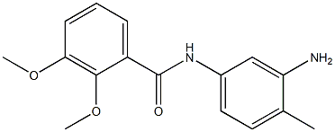 N-(3-amino-4-methylphenyl)-2,3-dimethoxybenzamide Struktur