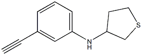 N-(3-ethynylphenyl)thiolan-3-amine Struktur