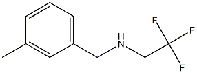 N-(3-methylbenzyl)-N-(2,2,2-trifluoroethyl)amine Struktur