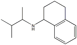 N-(3-methylbutan-2-yl)-1,2,3,4-tetrahydronaphthalen-1-amine Struktur