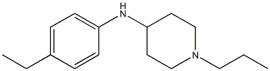 N-(4-ethylphenyl)-1-propylpiperidin-4-amine Struktur