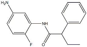 N-(5-amino-2-fluorophenyl)-2-phenylbutanamide Struktur