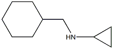 N-(cyclohexylmethyl)-N-cyclopropylamine Struktur