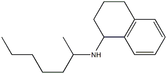 N-(heptan-2-yl)-1,2,3,4-tetrahydronaphthalen-1-amine Struktur