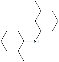 N-(heptan-4-yl)-2-methylcyclohexan-1-amine Struktur