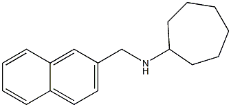 N-(naphthalen-2-ylmethyl)cycloheptanamine Struktur