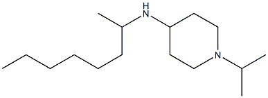 N-(octan-2-yl)-1-(propan-2-yl)piperidin-4-amine Struktur