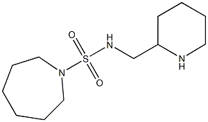 N-(piperidin-2-ylmethyl)azepane-1-sulfonamide Struktur