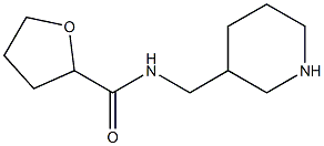 N-(piperidin-3-ylmethyl)oxolane-2-carboxamide Struktur