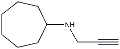 N-(prop-2-yn-1-yl)cycloheptanamine Struktur