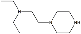 N,N-diethyl-N-(2-piperazin-1-ylethyl)amine Struktur