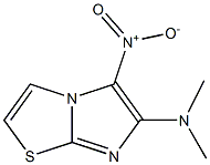 N,N-dimethyl-5-nitroimidazo[2,1-b][1,3]thiazol-6-amine Struktur