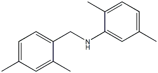 N-[(2,4-dimethylphenyl)methyl]-2,5-dimethylaniline Struktur