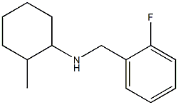 N-[(2-fluorophenyl)methyl]-2-methylcyclohexan-1-amine Struktur