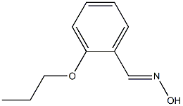 N-[(2-propoxyphenyl)methylidene]hydroxylamine Struktur