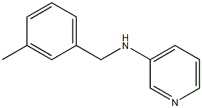 N-[(3-methylphenyl)methyl]pyridin-3-amine Struktur