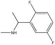 N-[1-(2,5-difluorophenyl)ethyl]-N-methylamine Struktur