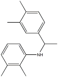 N-[1-(3,4-dimethylphenyl)ethyl]-2,3-dimethylaniline Struktur