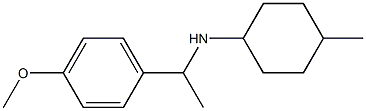 N-[1-(4-methoxyphenyl)ethyl]-4-methylcyclohexan-1-amine Struktur