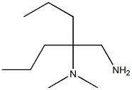 N-[1-(aminomethyl)-1-propylbutyl]-N,N-dimethylamine Struktur