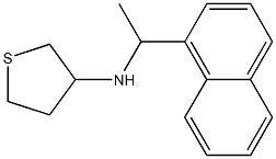 N-[1-(naphthalen-1-yl)ethyl]thiolan-3-amine Struktur