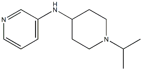 N-[1-(propan-2-yl)piperidin-4-yl]pyridin-3-amine Struktur