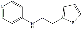 N-[2-(thiophen-2-yl)ethyl]pyridin-4-amine Struktur